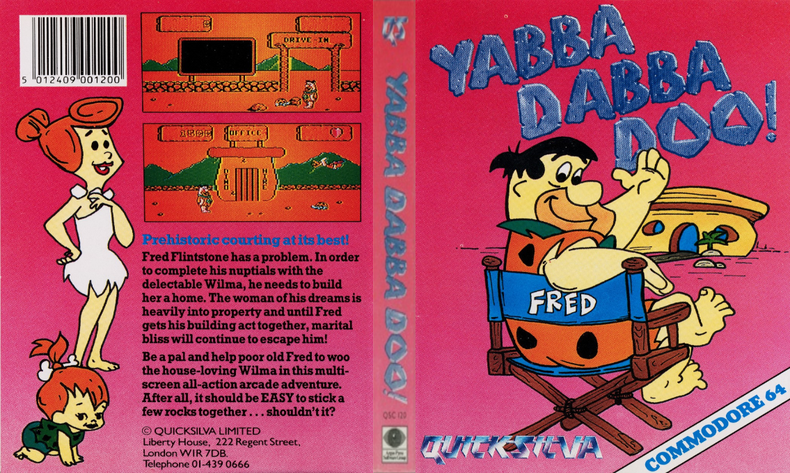 Flintstones - Yabba-Dabba-Dooo! — box-texture (EU)