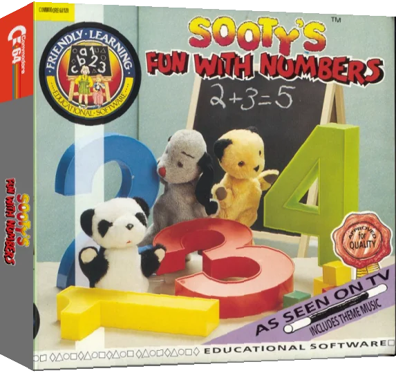 Sooty's Fun With Numbers — box-3D (EU)