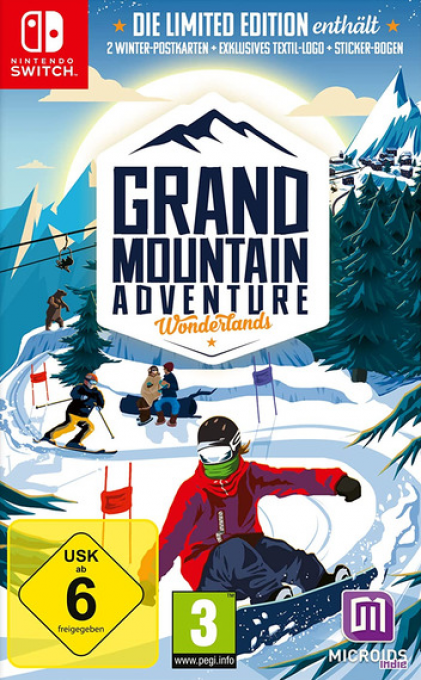 Grand Mountain Adventure - Wonderlands — box-2D (DE)