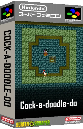 Cock-a-doodle-do — box-3D (SS)