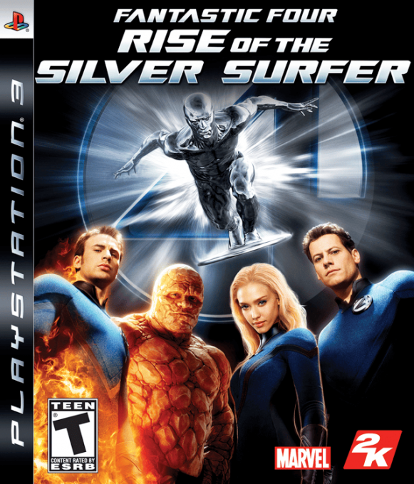 Fantastic Four - Rise of the Silver Surfer box art