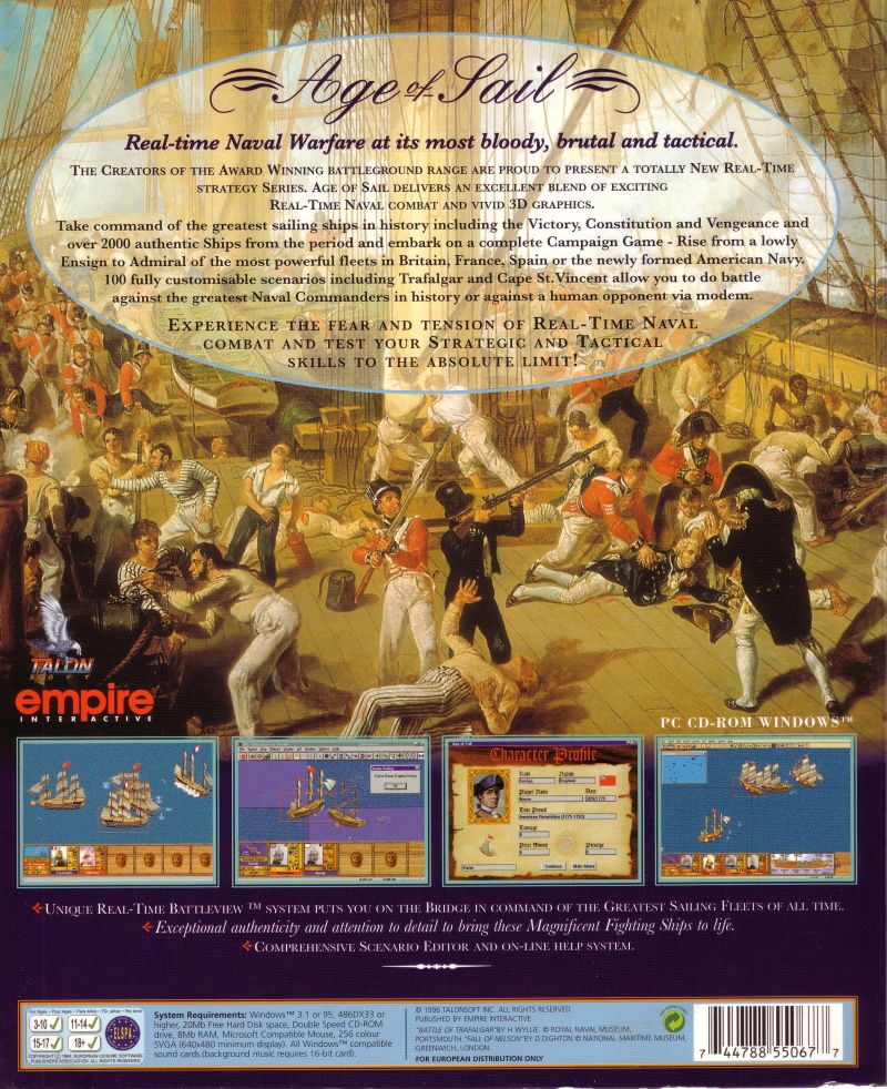 Age of Sail — box-2D-back (UK)