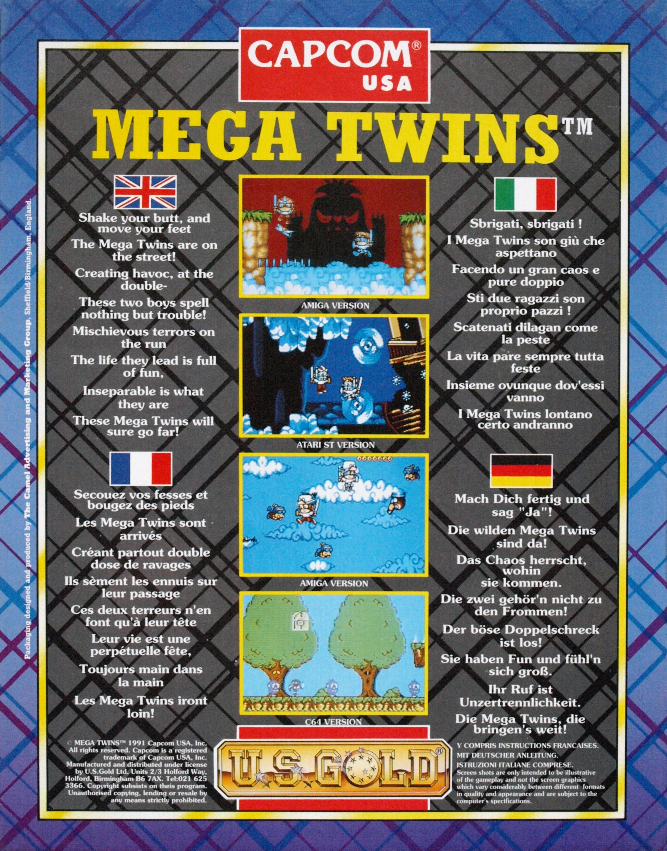 Mega Twins — box-scan (EU)