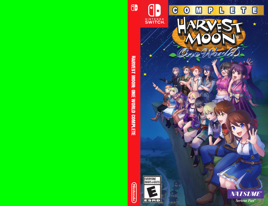 Harvest Moon - One World Complete — box-texture (US)