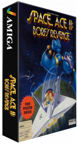 Space Ace II - Borf's Revenge — box-3D (EU)