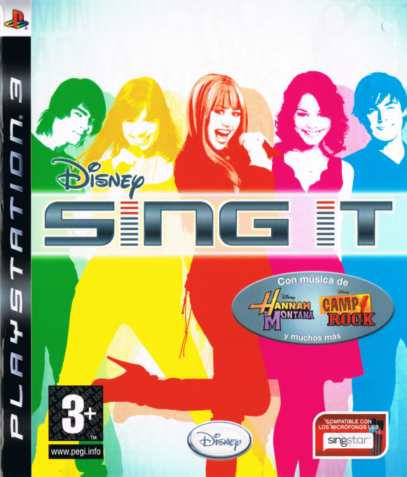 Disney Sing It — box-2D (SP)