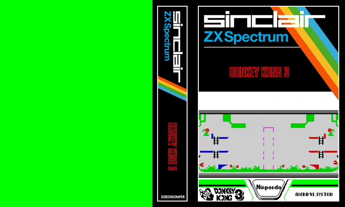 Donkey Kong 3 — box-texture (SS)