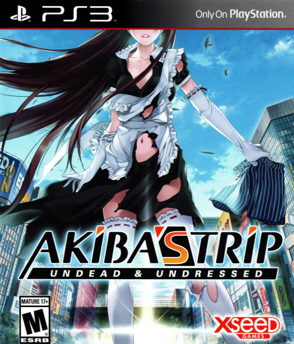 Akiba's Trip - Undead & Undressed box art