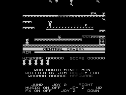 Pac Manic Miner Man — ss (WOR)