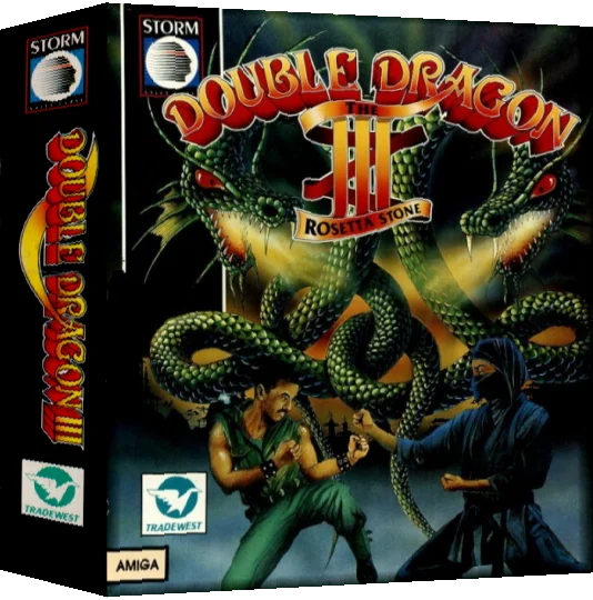 Double Dragon III - The Rosetta Stone — box-3D (EU)