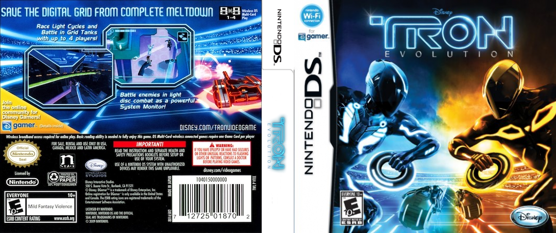 TRON - Evolution — box-texture (US)