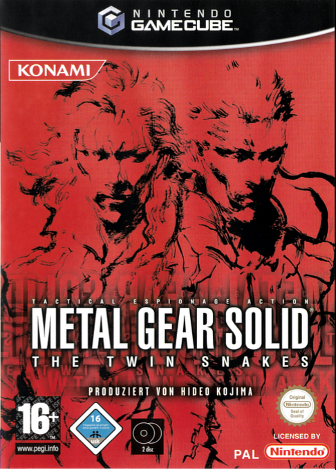 Metal Gear Solid - The Twin Snakes - Special Disc — box-2D (DE)