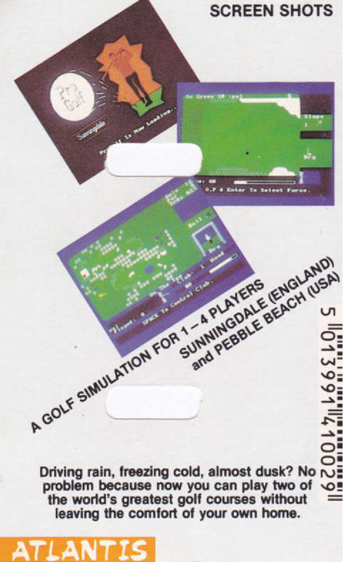 Pro Golf — box-2D-back (EU)