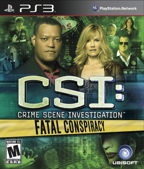 CSI - Crime Scene Investigation - Fatal Conspiracy box art