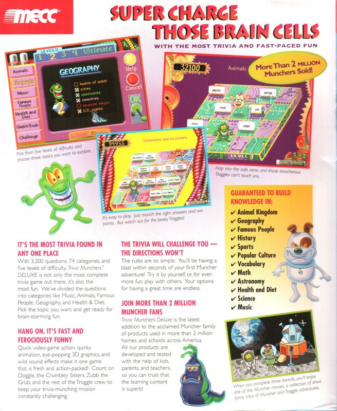 Trivia Munchers Deluxe — box-2D-back (WOR)