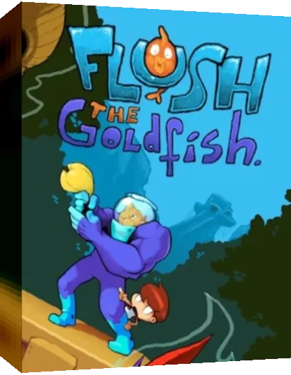 Flipper 2 - Flush the Goldfish — box-3D (US)