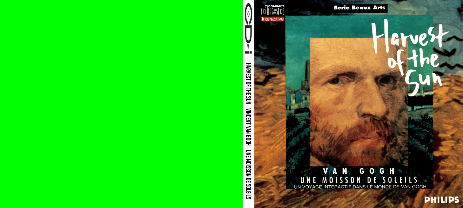 Harvest Of The Sun Vincent Van Gogh Revisited — box-texture (FR)