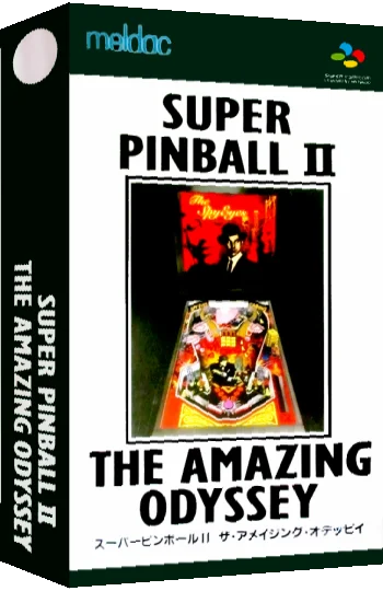Super Pinball II - The Amazing Odyssey — box-3D (JP)
