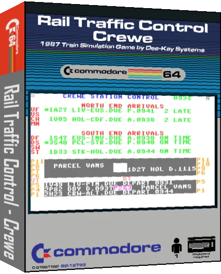 Rail Traffic Control : Crewe — box-3D (CUS)