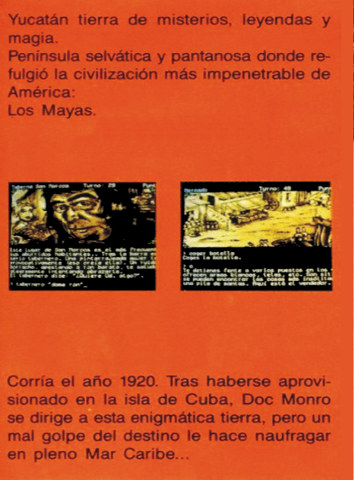 Diosa de Cozumel, La — box-2D-back (SP)