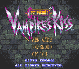 Akumajou Dracula XX — sstitle (EU)