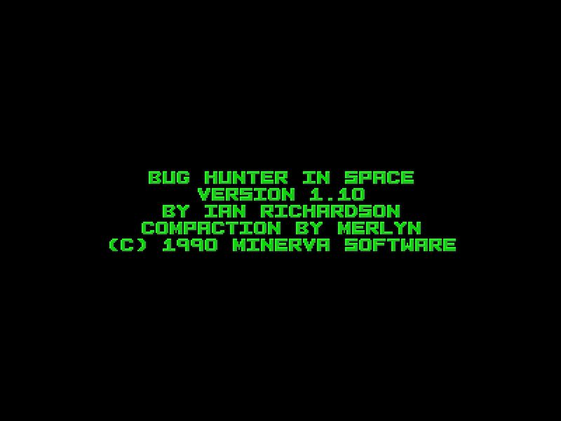 Bug Hunter In Space — sstitle (WOR)