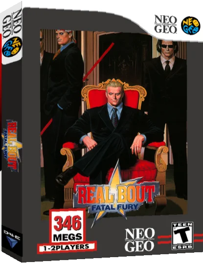Real Bout Fatal Fury — box-3D (US)