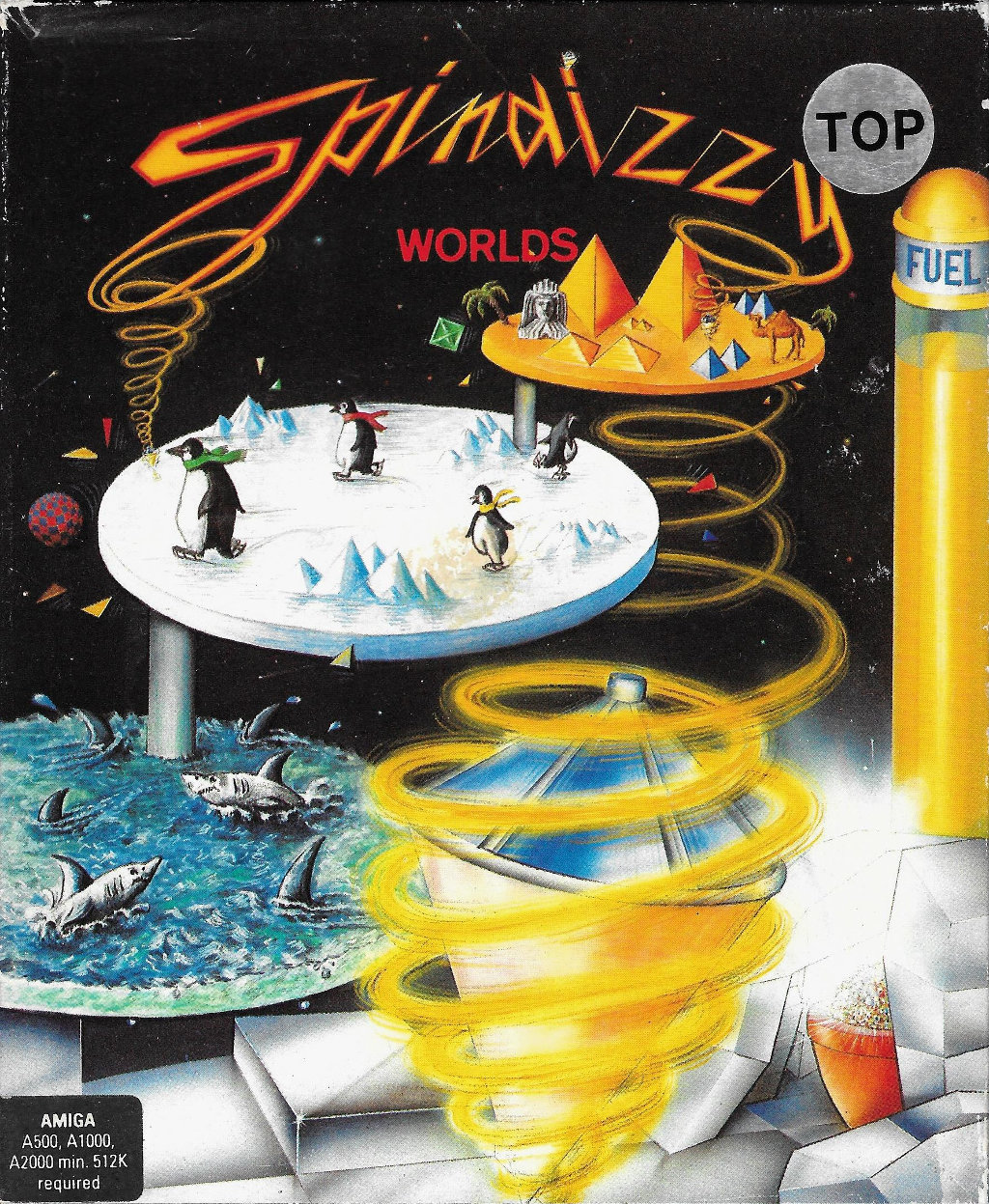 Spindizzy Worlds box art