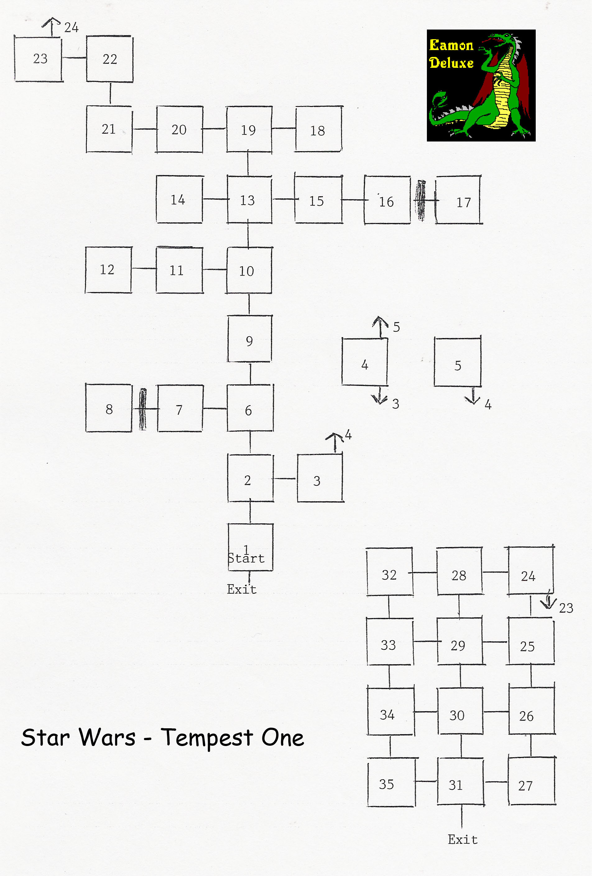 Eamon 197 - Star Wars - Tempest One — maps