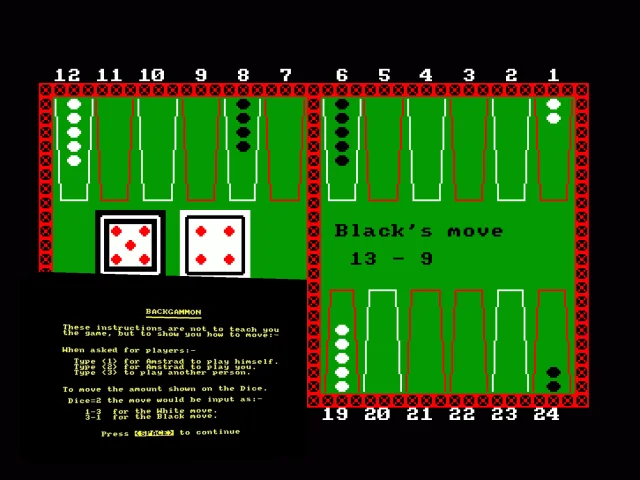 Colossus Backgammon — mixrbv2 (WOR)