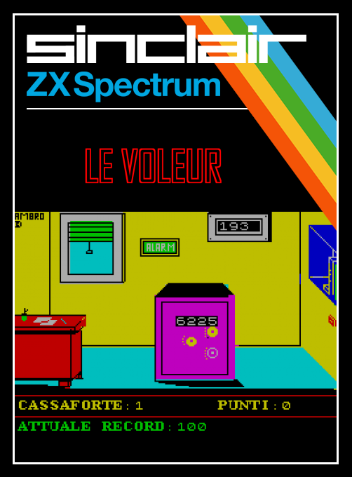 Voleur, Le box art