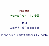 Maze — sstitle (WOR)