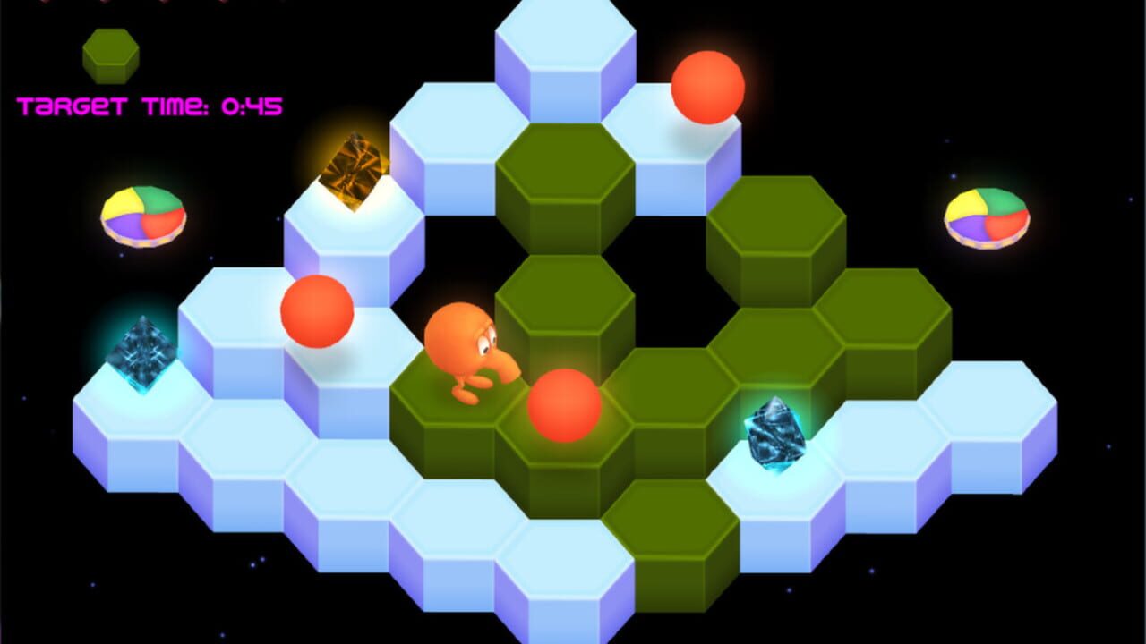 Q-bert - Rebooted — screenshot (WOR)