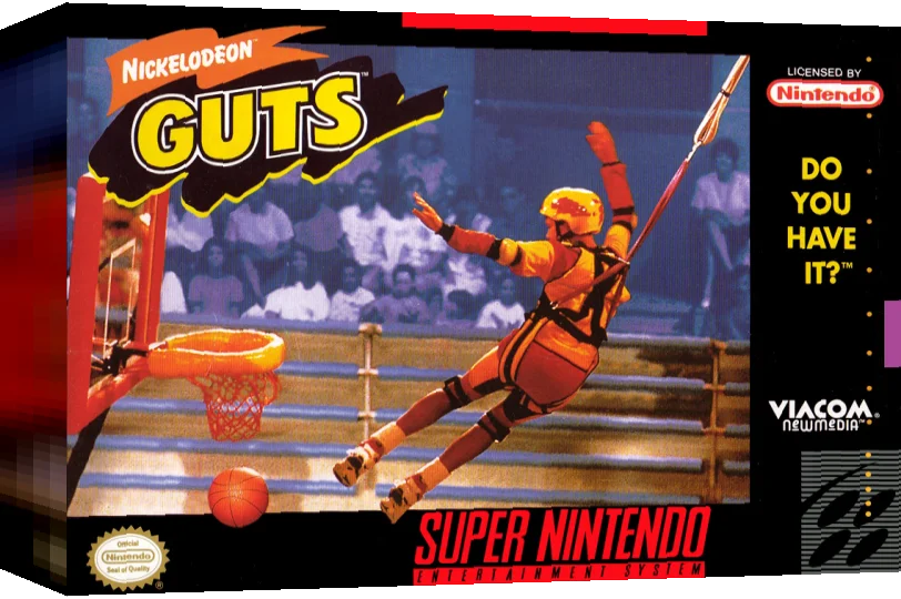 Nickelodeon GUTS — box-3D (US)