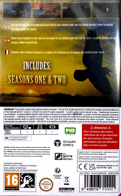 Last Door, The — box-2D-back (EU)