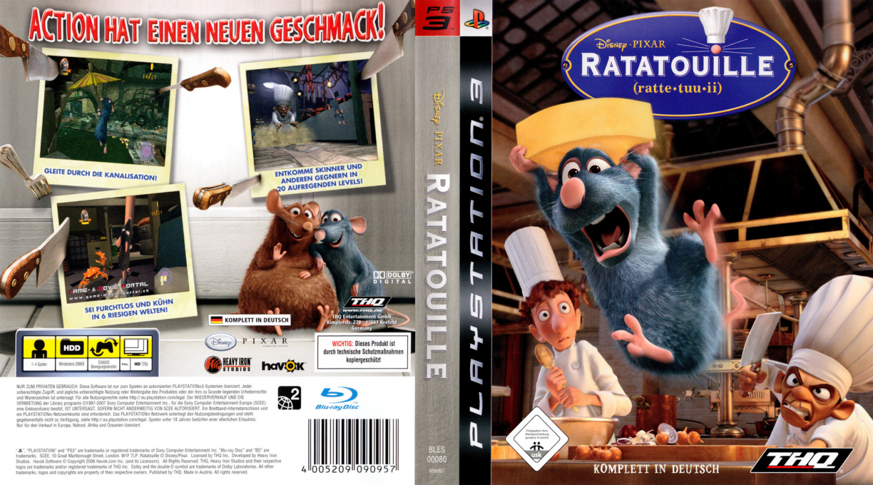 Disney-Pixar Ratatouille — box-texture (DE)