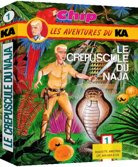 Crépuscule Du Naja, Le — box-3D (FR)