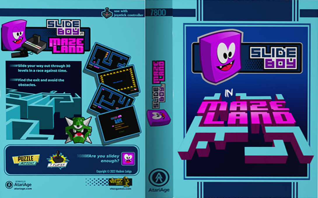Slide Boy In Maze Land — box-texture (WOR)