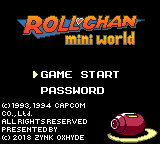 Roll-chan - Mini World — sstitle (WOR)