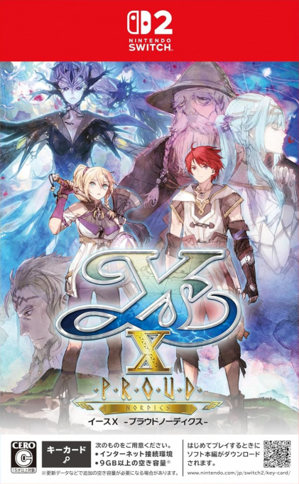 Ys X - Proud Nordics box art