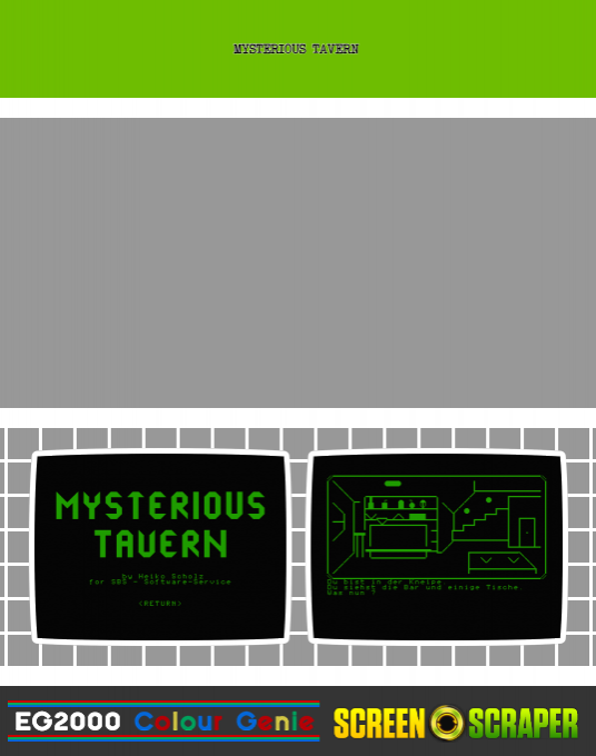 Mysterious Tavern — box-2D-back (SS)