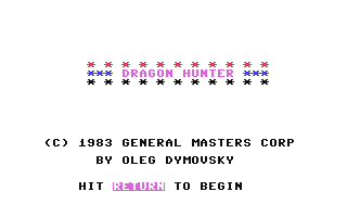 Dragon Hunter — sstitle (WOR)
