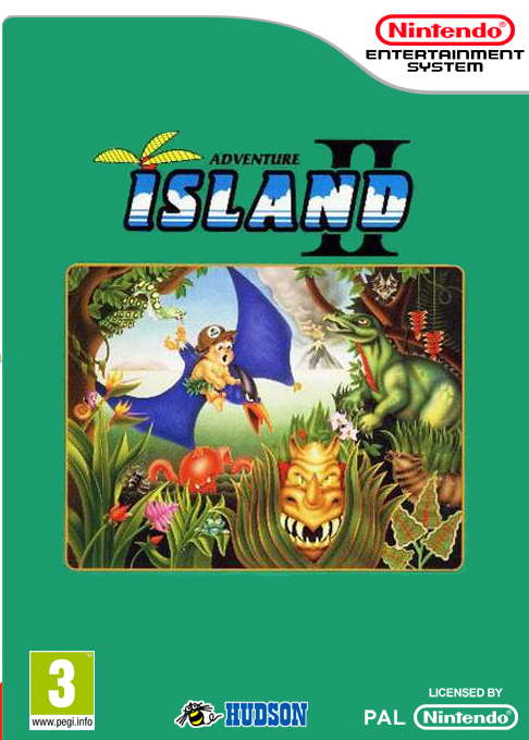 Adventure Island 2 — box-2D (FR)