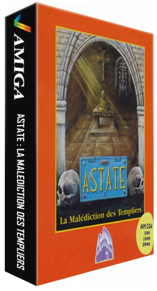 Astate - La Malediction des Templiers — box-3D (FR)