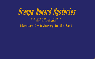 Grampa Howard Mysteries — sstitle (WOR)