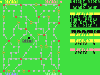 Knight Rider - The Board Game — ss (WOR)