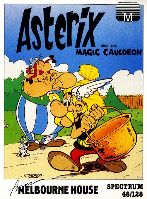 Asterix And The Magic Cauldron box art