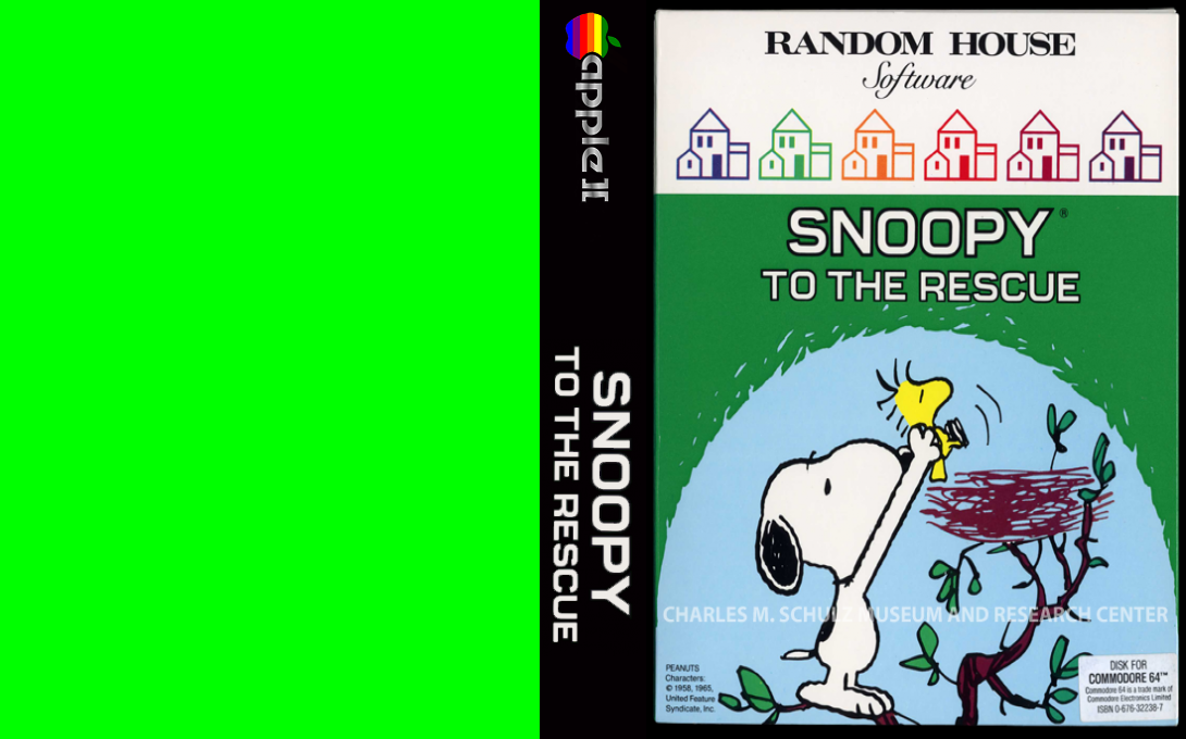 Snoopy to the Rescue — box-texture (US)
