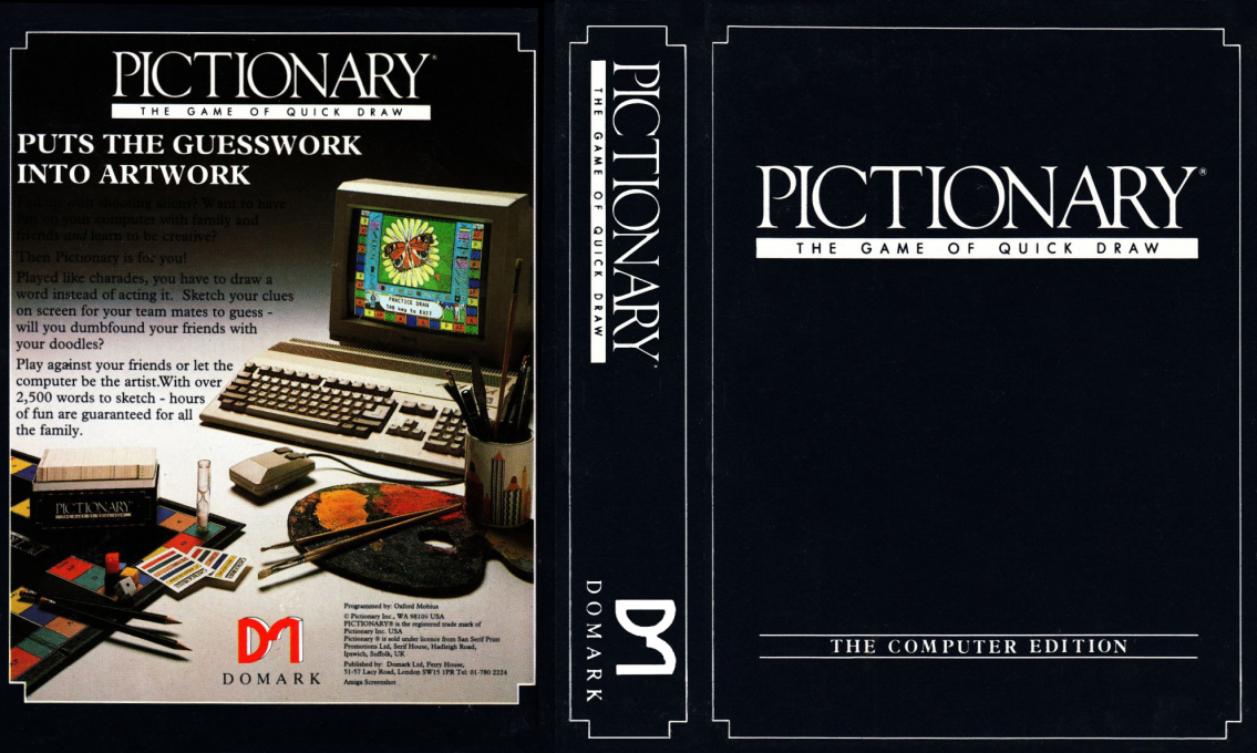 Pictionary - The Game Of Quick Draw — box-texture (EU)
