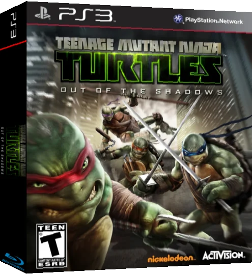 Teenage Mutant Ninja Turtles - Depuis Les Ombres — box-3D (US)